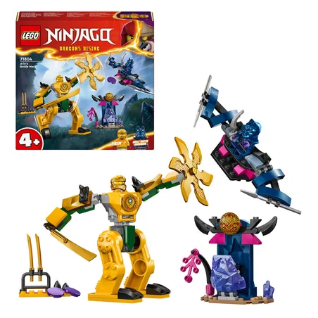 Gioco da costruzione lego il mech da battaglia di arin [71804]
