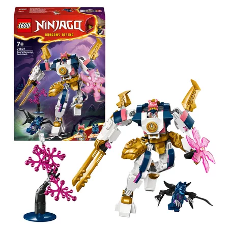 Gioco da costruzione lego mech tecnologico elementale di sora [71807]