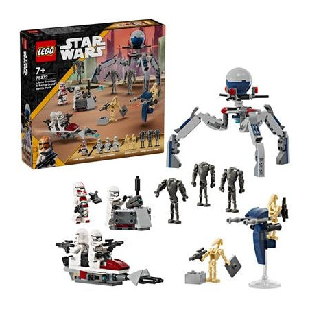 Gioco da costruzione lego clone trooper e battle droid battle pa
