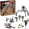 Gioco da costruzione lego clone trooper e battle droid battle pa