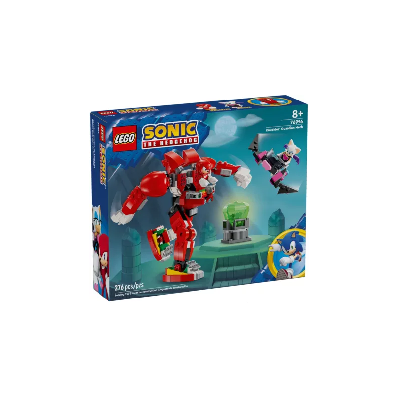 Gioco da costruzione lego sonic il riccio robot guardiano di knuckles