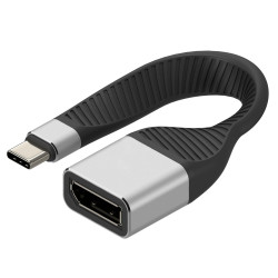 Cavo techly icoc usbc-dp12 corto piatto usb tipo c maschio a