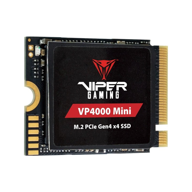 Ssd 1tb patriot viper vp400 mini m.2 pcie nero [vp4000m1tbm23]