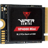 Ssd 1tb patriot viper vp400 mini m.2 pcie nero [vp4000m1tbm23]