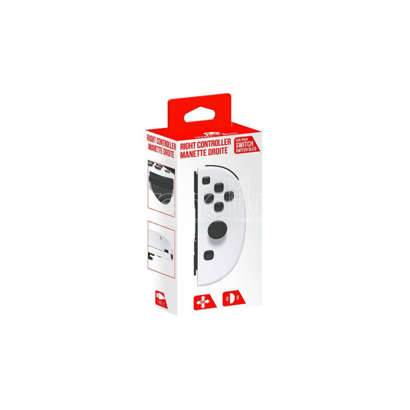 Controller freaks and geeks joy con destra bianco
