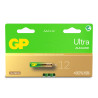 Pile gp batteries ultra alcalina ministilo aaa 124u/lr03 12pz