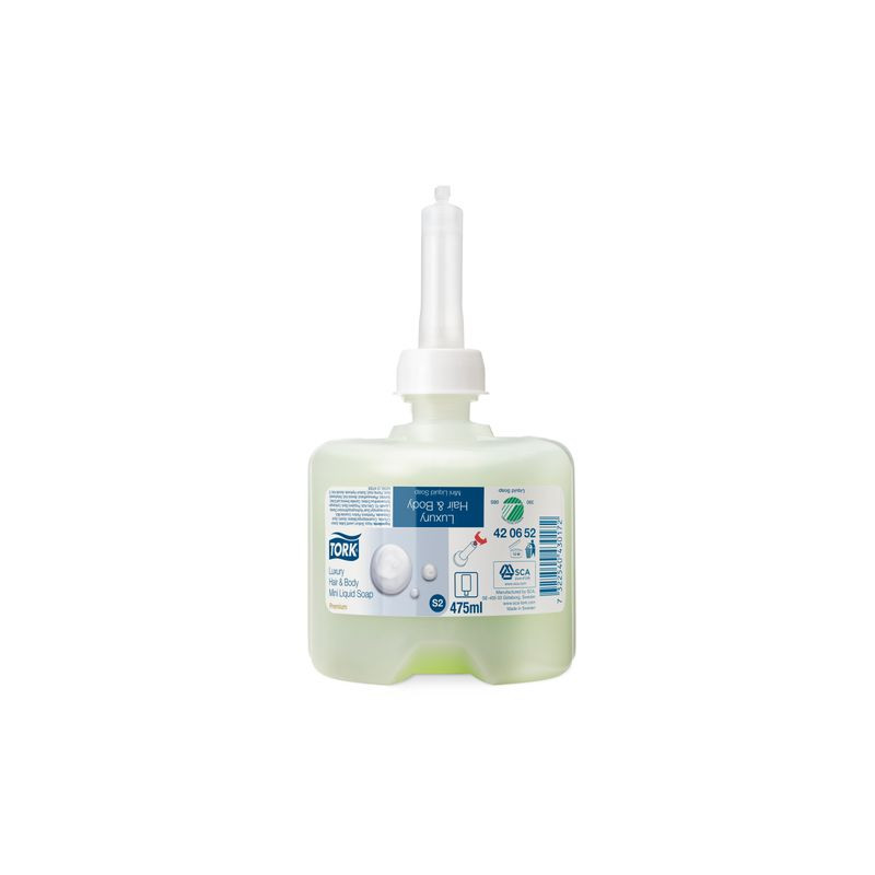 Sapone tork liquido per capelli/corpo 475ml [420652]