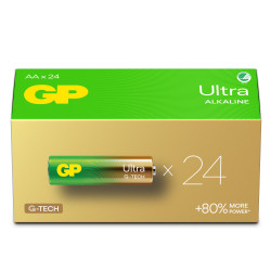 Pile gp batteries ultra alcalina stilo aa 15au/lr6 24pz