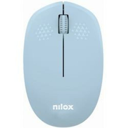 Mouse nilox senza fili ottico 1000dpi blu [nxmowi4012]