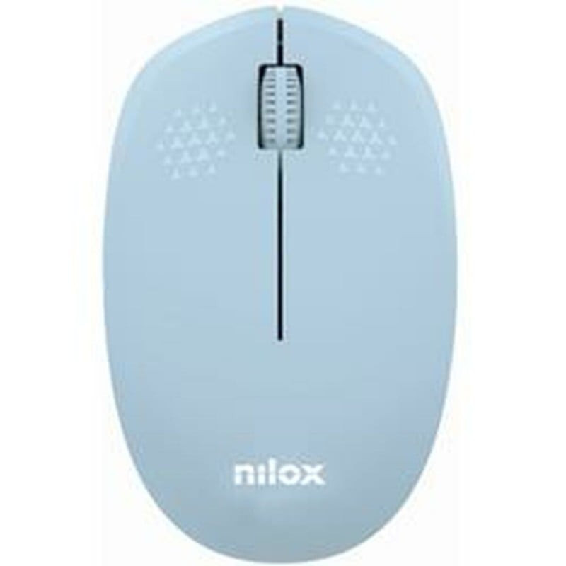 Mouse nilox senza fili ottico 1000dpi blu [nxmowi4012]