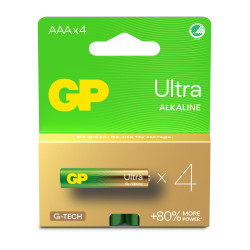 Pile gp batteries ultra alcaline ministilo aaa 24au/lr03 4pz