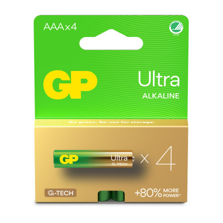 Pile gp batteries ultra alcaline ministilo aaa 24au/lr03 4pz
