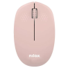 Mouse nilox senza fili ottico 1000dpi rosa [nxmowi4014]