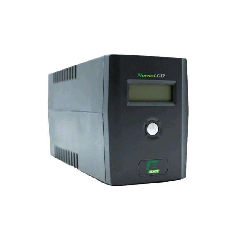 Gruppo di continuita' naicon nemolcd 800va 360w nero [el-nemolcd80]