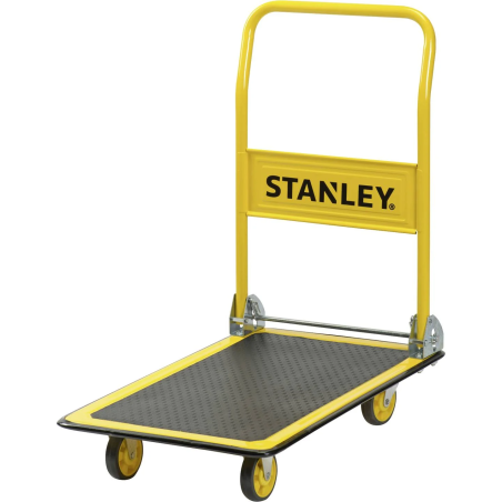 Carrello stanley con piattaforma in acciaio 150 kg giallo/nero [sxwtd_pc527]
