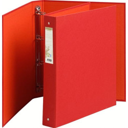 Raccoglitore ad anelli exacompta a4 4 anelli diametro 30mm rosso