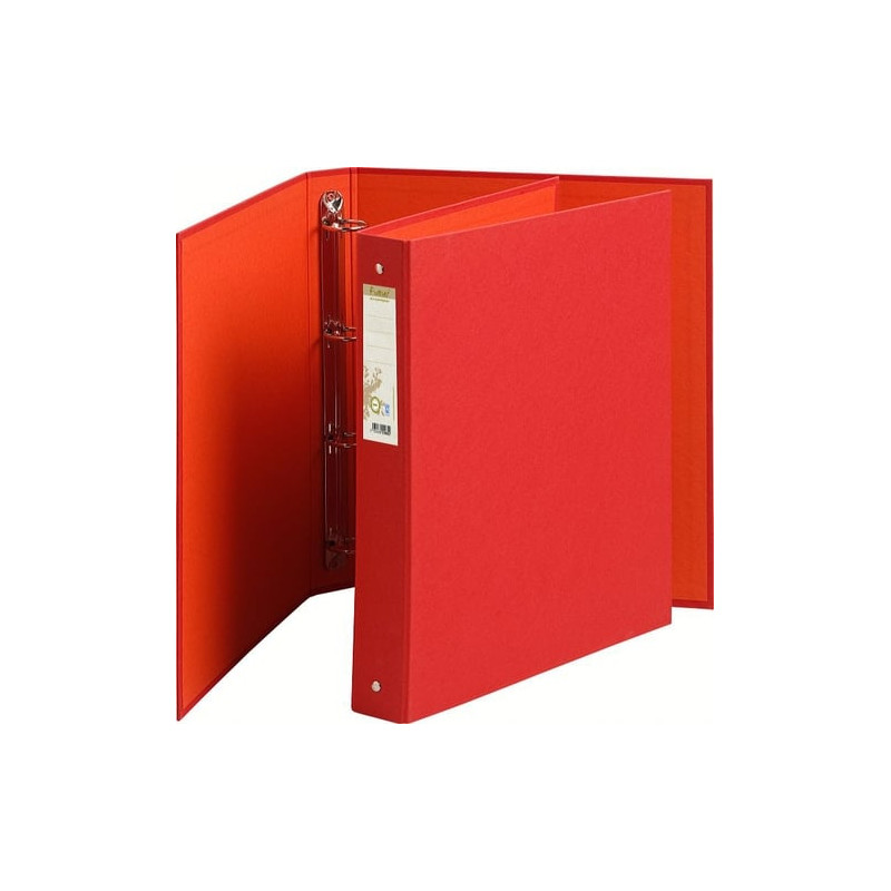 Raccoglitore ad anelli exacompta a4 4 anelli diametro 30mm rosso