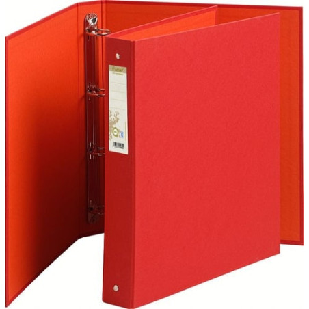 Raccoglitore ad anelli exacompta a4 4 anelli diametro 30mm rosso