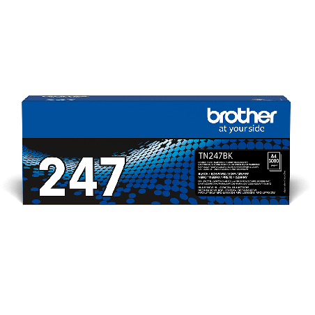 Toner brother tn-247 originale ad alta capacit 3000pg nero [tn247bk]