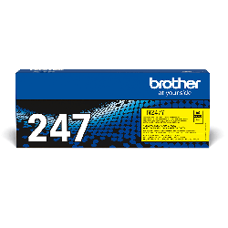 Toner brother tn-247 originale ad alta capacita' 2300pg giallo