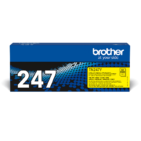 Toner brother tn-247 originale ad alta capacita' 2300pg giallo