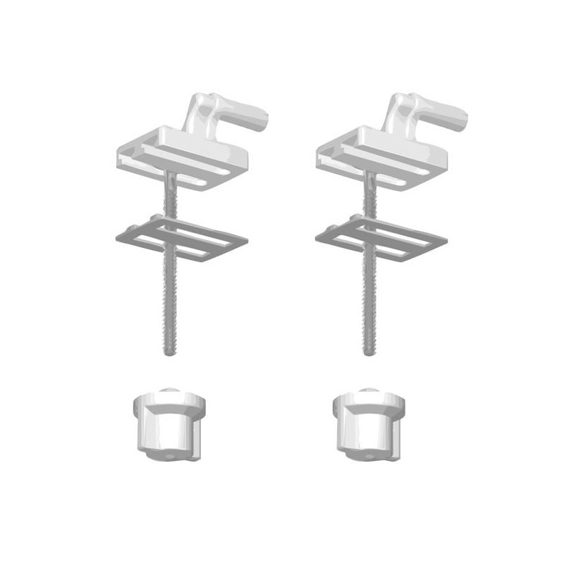 Kit cerniere saniplast per sedili bianco [2fse501202]