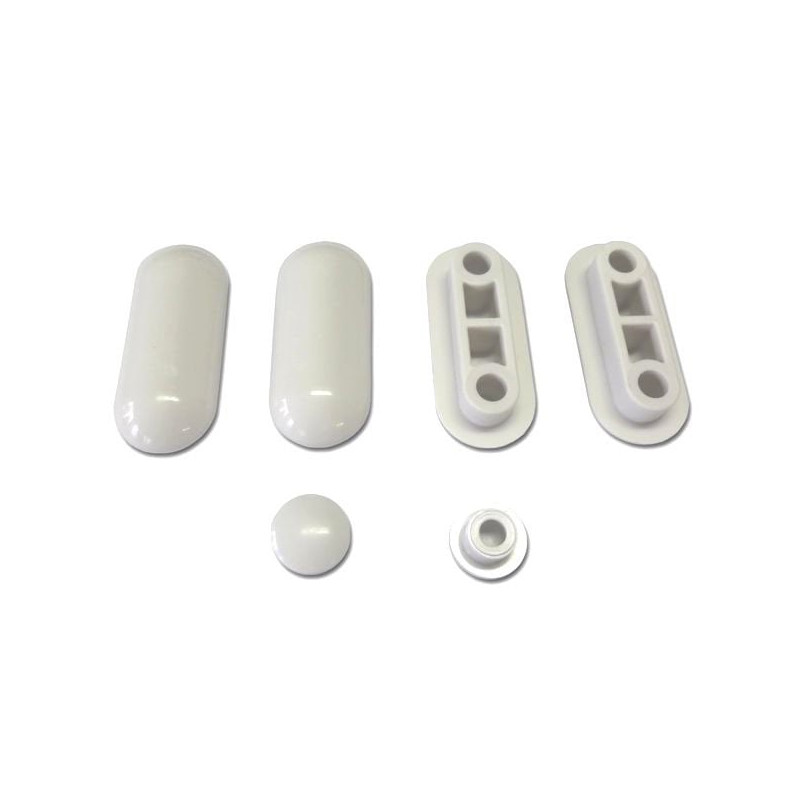 Set paracolpi saniplast per sedile wc conca 6pz [2fse503302]