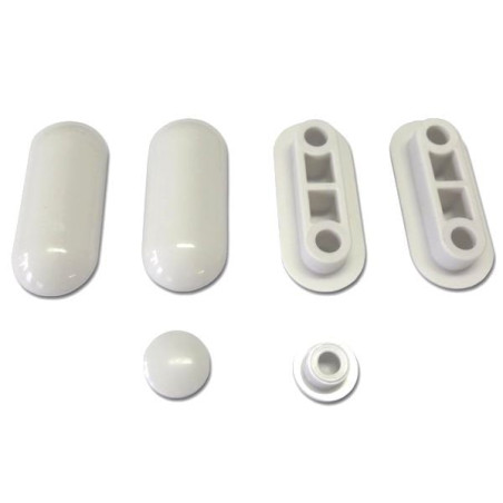 Set paracolpi saniplast per sedile wc conca 6pz [2fse503302]