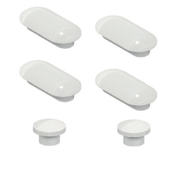 Set paracolpi saniplast per sedile wc five 6pz [2fse524802]