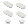 Set paracolpi saniplast per sedile wc five 6pz [2fse524802]