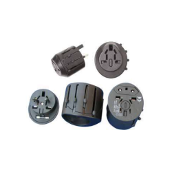 Adattatore cfg e284 universale da viaggio 55x55x50mm nero