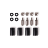 Kit di montaggio alphacool core push 17 mm m3/m4/unc 6-32 nero/argento