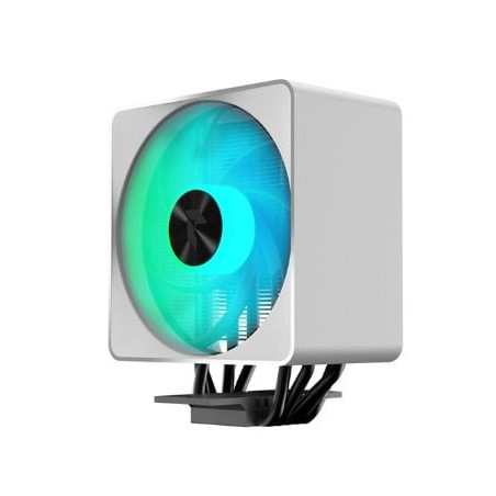 Dissipatore cpu apnx ap1-v argb 120mm bianco