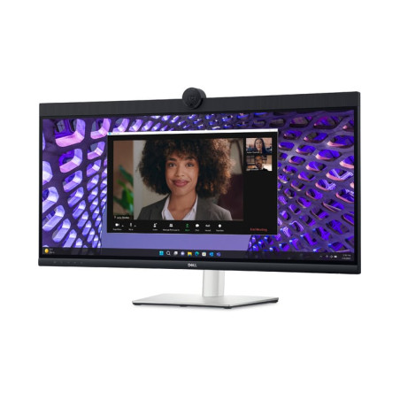 Monitor led 34.1" dell p3424web 4k ultra hd 3440x1440p 8ms classe