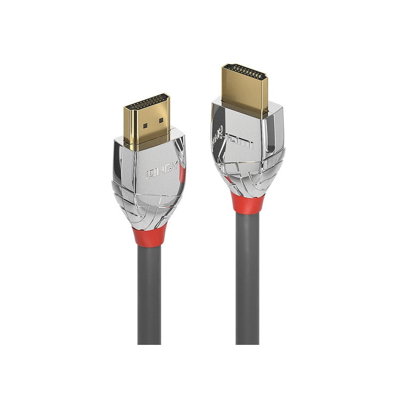 cavo lindy hdmi 2m grigio/argento [37872]