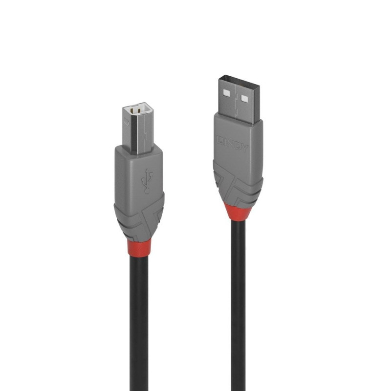 Cavo lindy usb 2.0 5m nero [36675]
