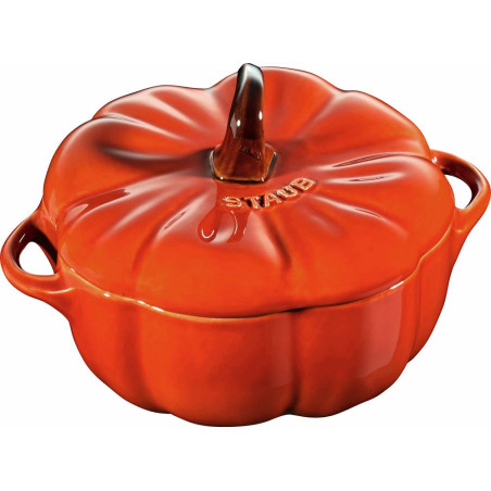 Casseruola zwilling staub zucca mini cocotte 12cm 0.5l arancione