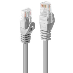 Cavo di rete lindy cat5e u/utp rj-45 2m grigio [48402]