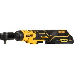 Avvitatore a cricchetto dewalt 3/8" 18v/2ah giallo/nero[dcf513d1g-qw]