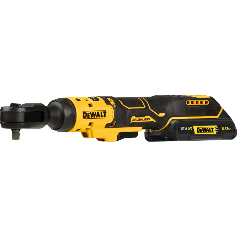 Avvitatore a cricchetto dewalt 3/8" 18v/2ah giallo/nero[dcf513d1g-qw]