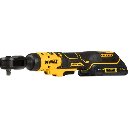 Avvitatore a cricchetto dewalt 3/8" 18v/2ah giallo/nero[dcf513d1g-qw]