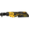 Avvitatore a cricchetto dewalt 3/8" 18v/2ah giallo/nero[dcf513d1g-qw]