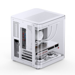 Case jonsbo tk-1 2.0 vetro temperato atx/matx bianco