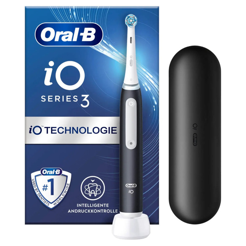 Spazzolino elettrico oral-b io serie 3 nero [3n]