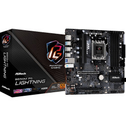 Scheda madre asrock b650m pg lightning am5 atx 4x ddr5 [90-mxbmv0-a0uayz]