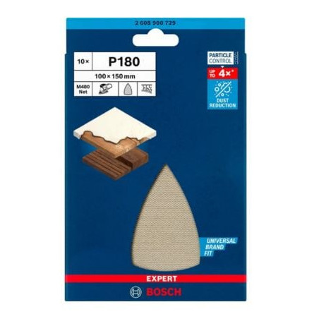Carta abrasiva per levigatrici bosch per levigatrice multiple [2608900732]