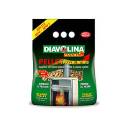 Pulitore spazzacamino diavolina pellet kg.1,5 [diavolina]