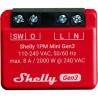 Rele' shelly plus 1pm mini gen3 (rosso) [shelly_plus_1pm_mini_g3]