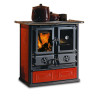 Cucina a legna la nordica rosetta liberty bordeaux [la nordica]