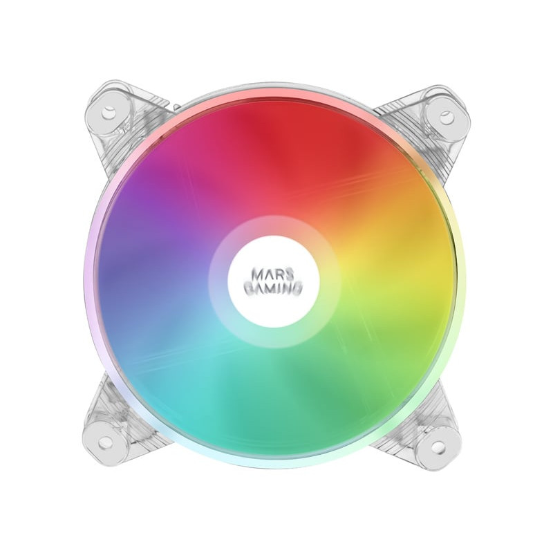 Ventola mars gaming mfd 120mm rgb transparente [mfd]